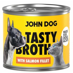 John Dog | Tasty broth | Zupa dla psa i kota 140g