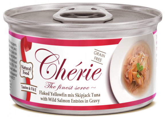 Cherie | Karma mokra dla kota w sosie | Puszka 80g