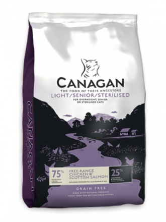 Canagan Cat | Grain Free | Light/Senior/Sterilised
