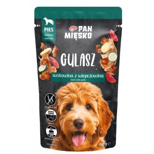 Pan Mięsko | Gulasz | Karma mokra dla psa - saszetka 150g