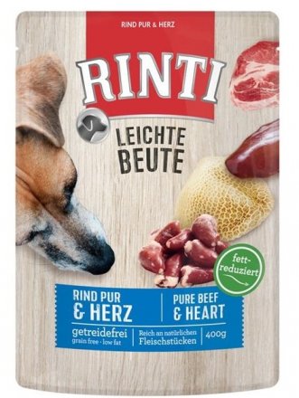 Rinti | Leichte Beute | Karma mokra dla psa - saszetka 400g