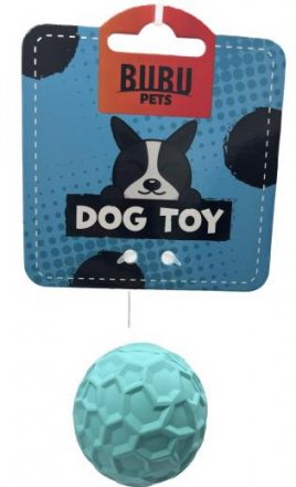 Bubu Pets | Piłka na przysmaki z gumy o zapachu mięty 6cm