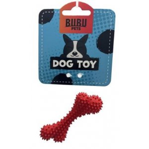 Bubu Pets | Kość dental z gumy o zapachu wołowiny 10cm