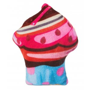 Barry King | Zabawka dla psa | Pluszowa czekoladowa babeczka 13cm