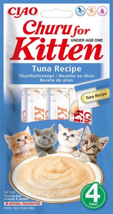 Inaba Cat | Churu Kitten | Przysmaki dla kociąt 4x14g