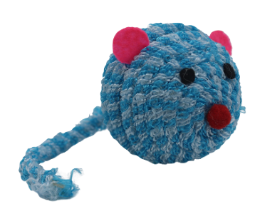 Uniq Pets | MOUSEHUNT | Zabawka dla kota mysz z bawełnianego sznurka 5cm