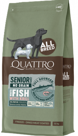 Quattro Dog | Grain Free all bread | Karma sucha 12kg