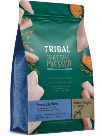 Tribal | Fresh Pressed Light - Senior | Świeży kurczak