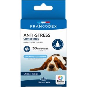 Francodex | Mineralna karma uzupełniająca tabletki antystresowe dla psów 30 szt.
