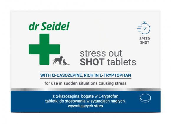 Dr Seidel | Stress Outshot - do stosowania w nagłych sytuacjach stresowych 10 tabletek