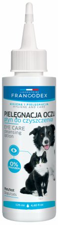 Francodex | Płyn do przemywania oczu | Dla psów i kotów - 125ml