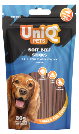 UniQ Pets | Przysmaki dla psa | Opakowanie 80g