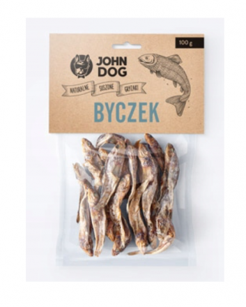 John Dog | Przysmak dla psa | Suszone byczki 100g
