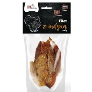 Syta Micha | Przysmaki dla psa | Suszone filet z indyka 100g