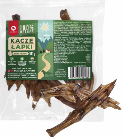 Maced | 100% Natura | Kacze łapki 100g
