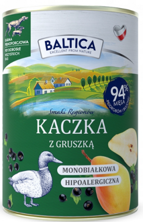Baltica | Smaki regionów | Karma mokra dla psów dorosłych 400g