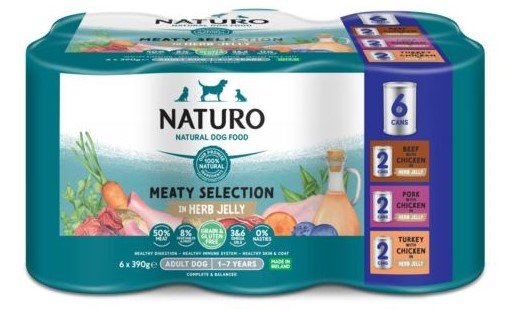Naturo | GRAIN&GLUTEN FREE | Puszka 390g