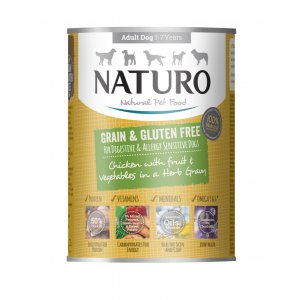Naturo | Adult - Grain & Gluten Free | Puszka 390g