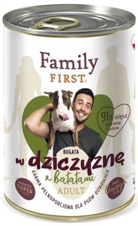 Family First Dog | Adult  | Puszka 400g