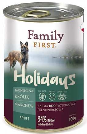 Family First Dog | Holidays - Duoprotein | Adult 400g
