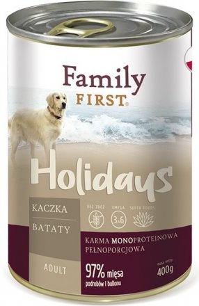 Family First Dog | Holidays - Monoprotein | Adult 400g