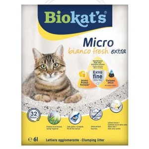 Biokats | Micro Bianko | Piasek - żwirek dla kota 6L