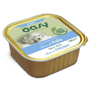 Oasy Puppy & Junior | Delizioso Pate | Tacka dla szczeniaka i młodego psa 150g