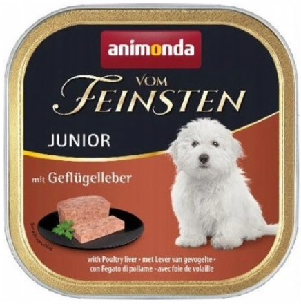 Animonda Dog | Vom Feinsten Junior | Karma moka dla szczeniąt - tacka 150g