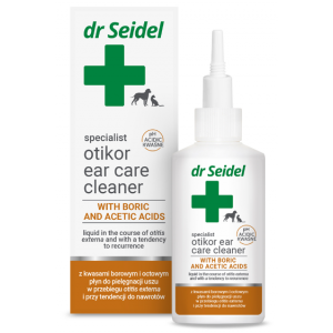 Dr Seidel | Otikor | Płyn do pielęgnacji uszu z kwasem borowym i octowym 75ml