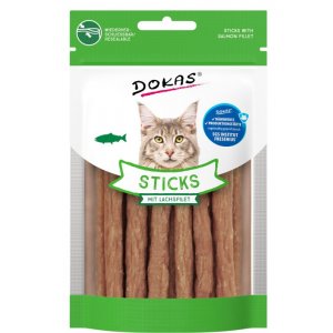 Dokas | Przysmaki dla kota - pałeczki 30g