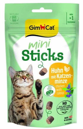 GimCat | Sticks Mini | Mini kabanosy dla kota 50g