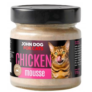 John Dog for Cats | Karma mokra mus dla kota | Słoiczek 170g