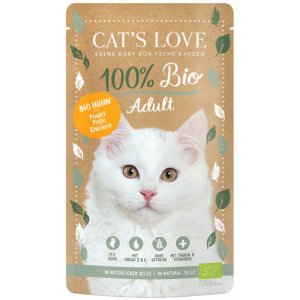 CAT'S LOVE | 100% Bio | Saszetka dla kota 100g
