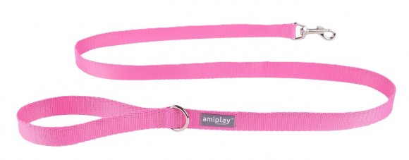 AmiPlay | Popular | Smycz dla psa miejska - różowa