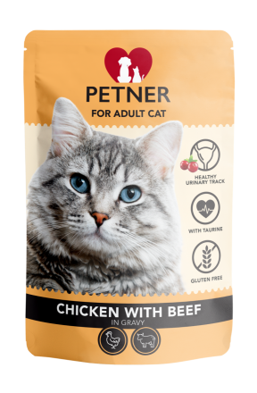 Petner | Adult Cat | Saszetka 85g